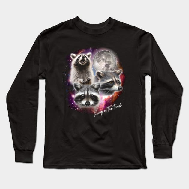 King Of The Trash Long Sleeve T-Shirt by DankFutura